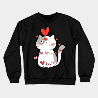 CAT LOVE Crewneck Sweatshirt